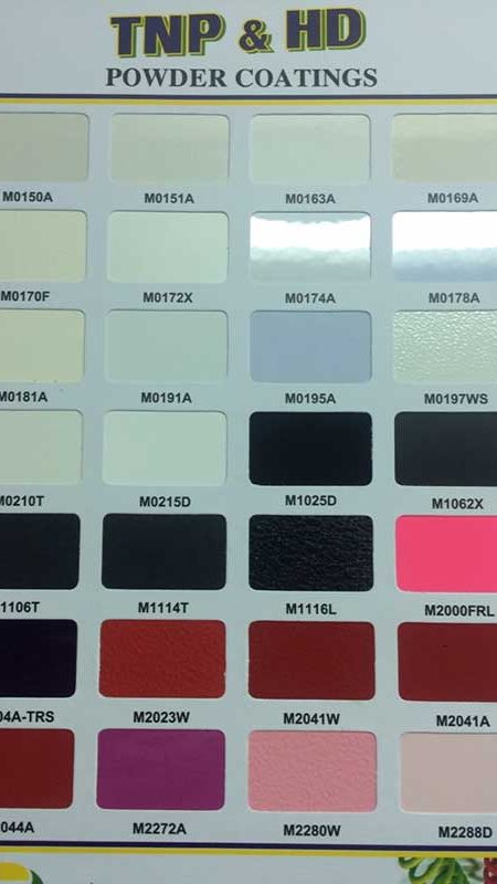 Bảng sơn tĩnh điện Tân Nam Phát