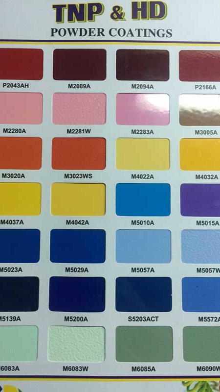 Bảng sơn tĩnh điện Tân Nam Phát