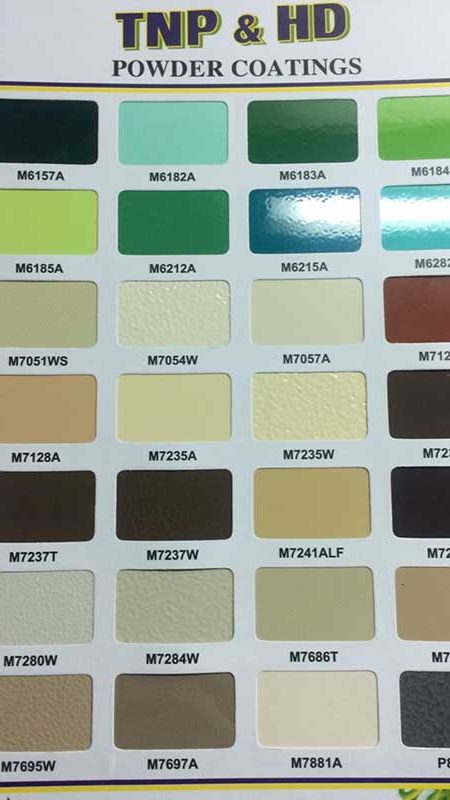 Bảng sơn tĩnh điện Tân Nam Phát