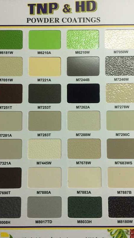 Bảng sơn tĩnh điện Tân Nam Phát